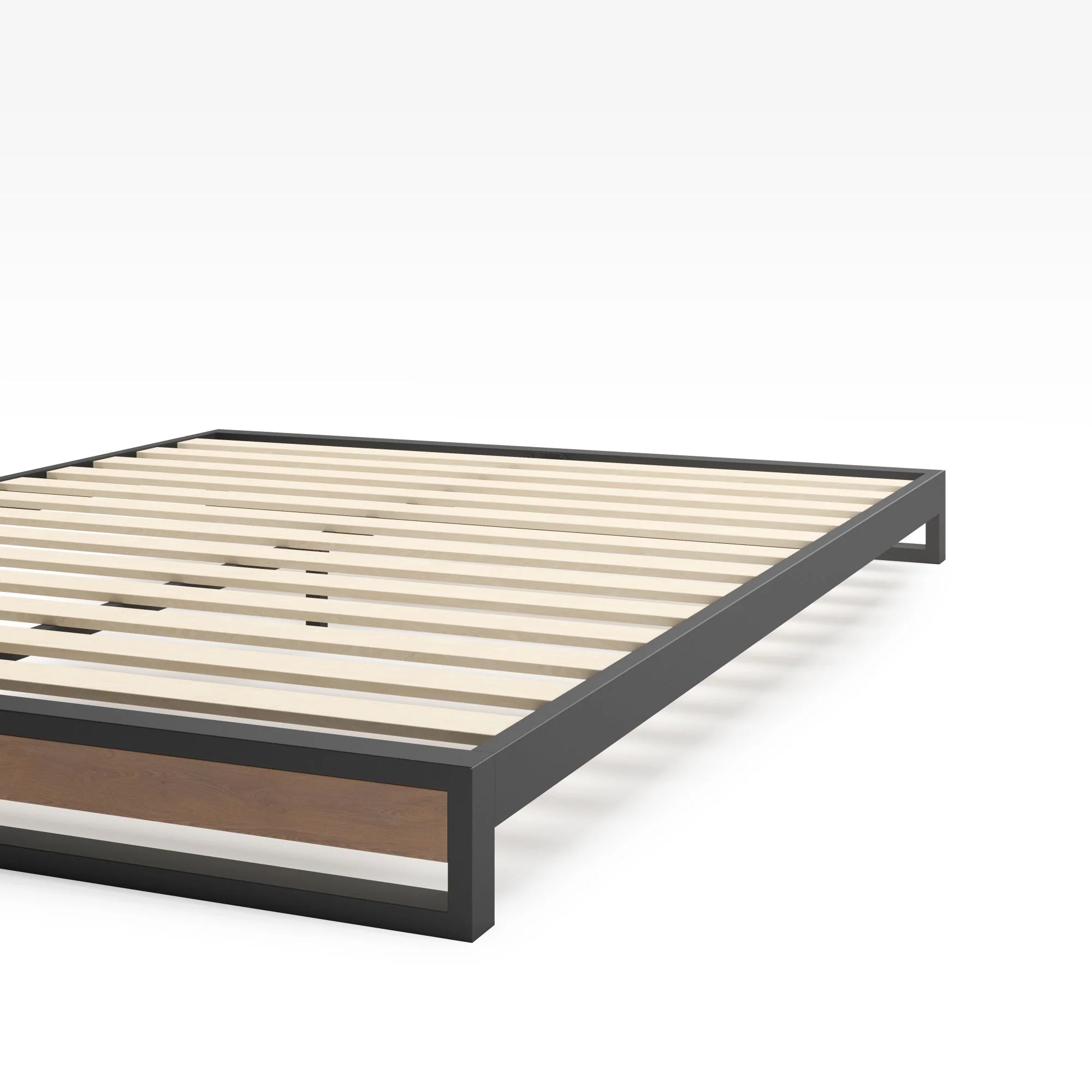 GOOD DESIGN™ Award Winner - Suzanne Metal and Bamboo Platform Bed Frame - Image 4